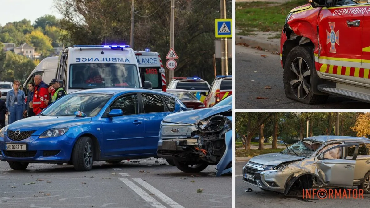 Аварія на Метробудівській з 4 автівками: що кажуть у поліції та очевидці щодо цієї ДТП