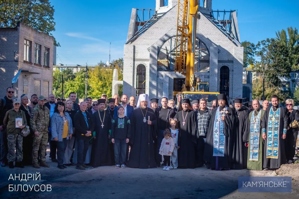 У Кам’янському 1 жовтня сталася знакова подія в день Покрови Пресвятої Богородиці та Дня захисників і захисниць України