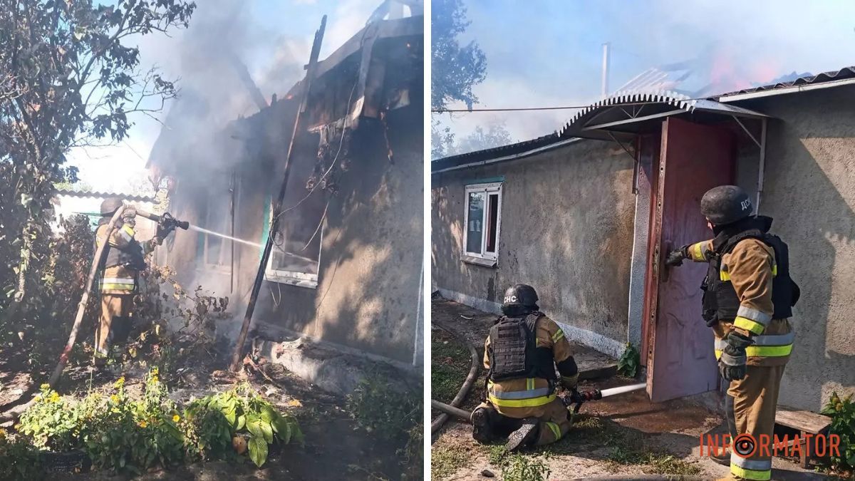 У Синельниківському районі під час пожежі загинула жінка