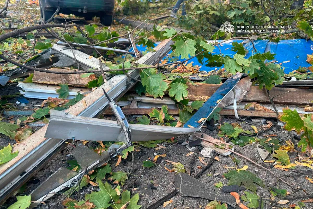 Атака на об’єкт зв’язку: ОВА показали наслідки ворожого удару по Дніпру 1
