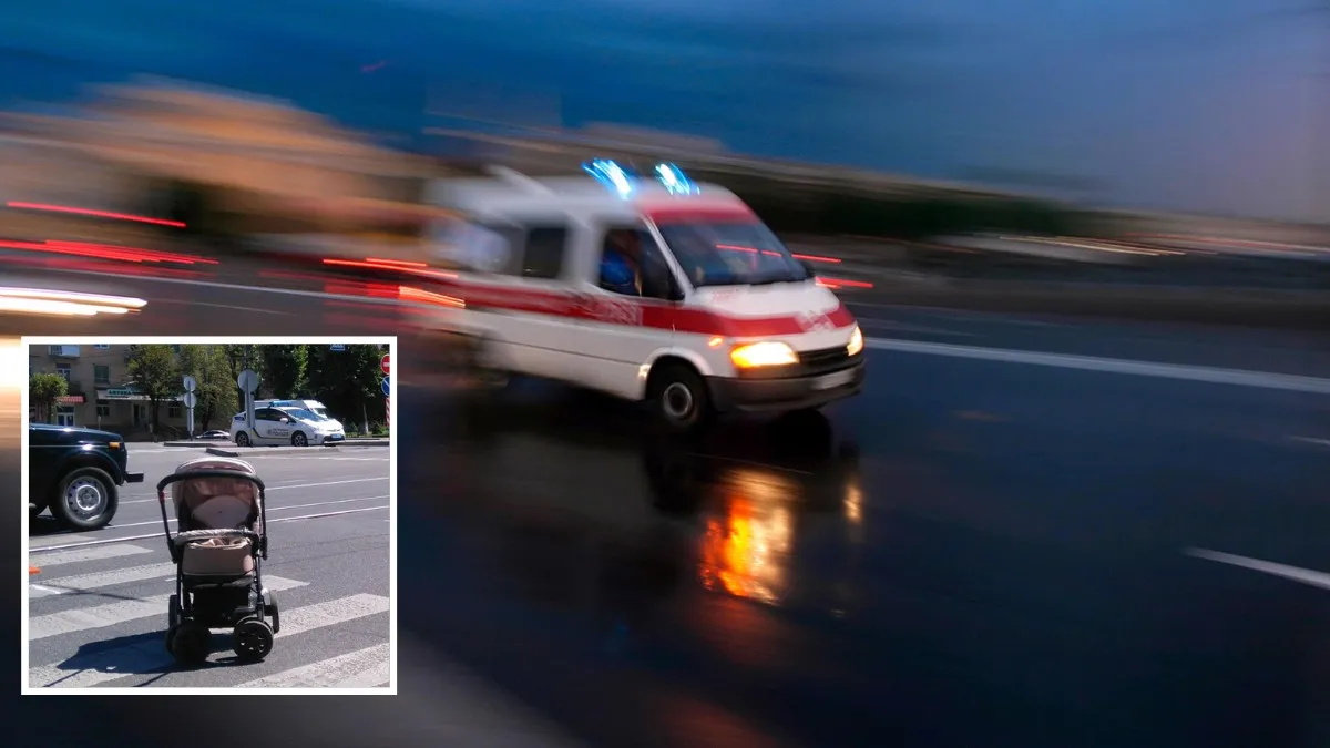 Дитина випала на дорогу: у Дніпрі двічі за день збили матерів з візочками на переходах