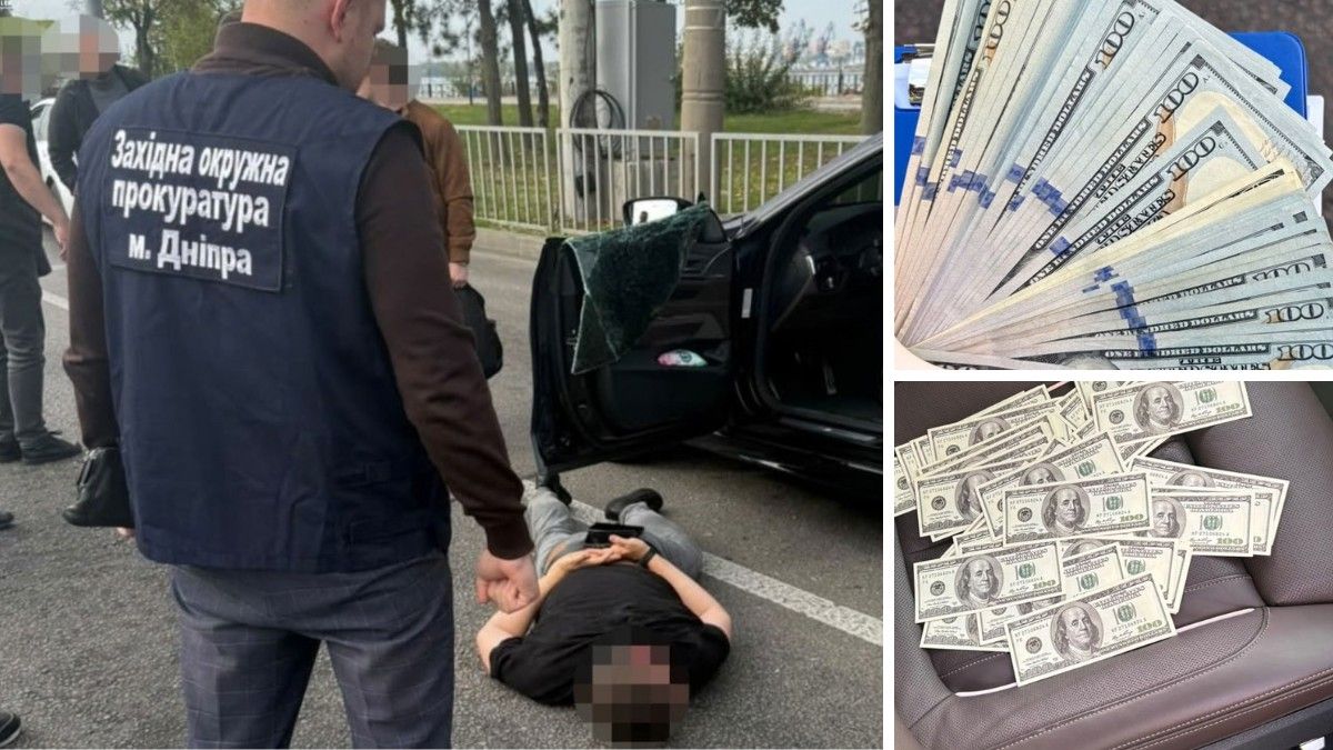 Запропонував за 12 тисяч доларів "закрити очі" на порушення: на Набережній Заводській затримали службовця КП Дніпровської міськради