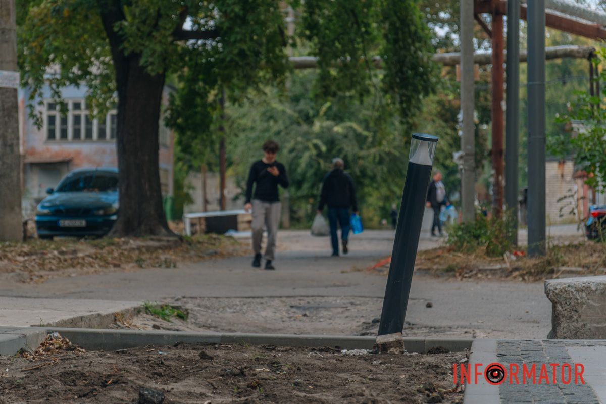 Перші результати благоустрою, які хотілося б не бачити