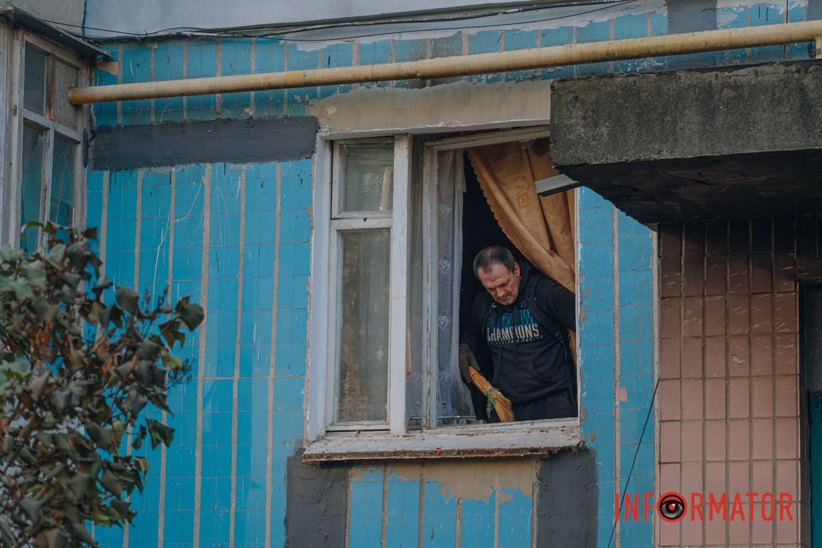 Удар російського дрона по багатоповерхівці 11 жовтня у Дніпрі: фото наслідків атаки 1