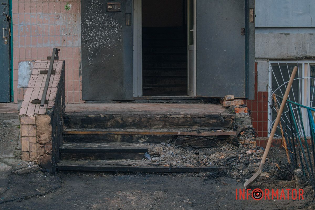 Удар російського дрона по багатоповерхівці 11 жовтня у Дніпрі: фото наслідків атаки 2