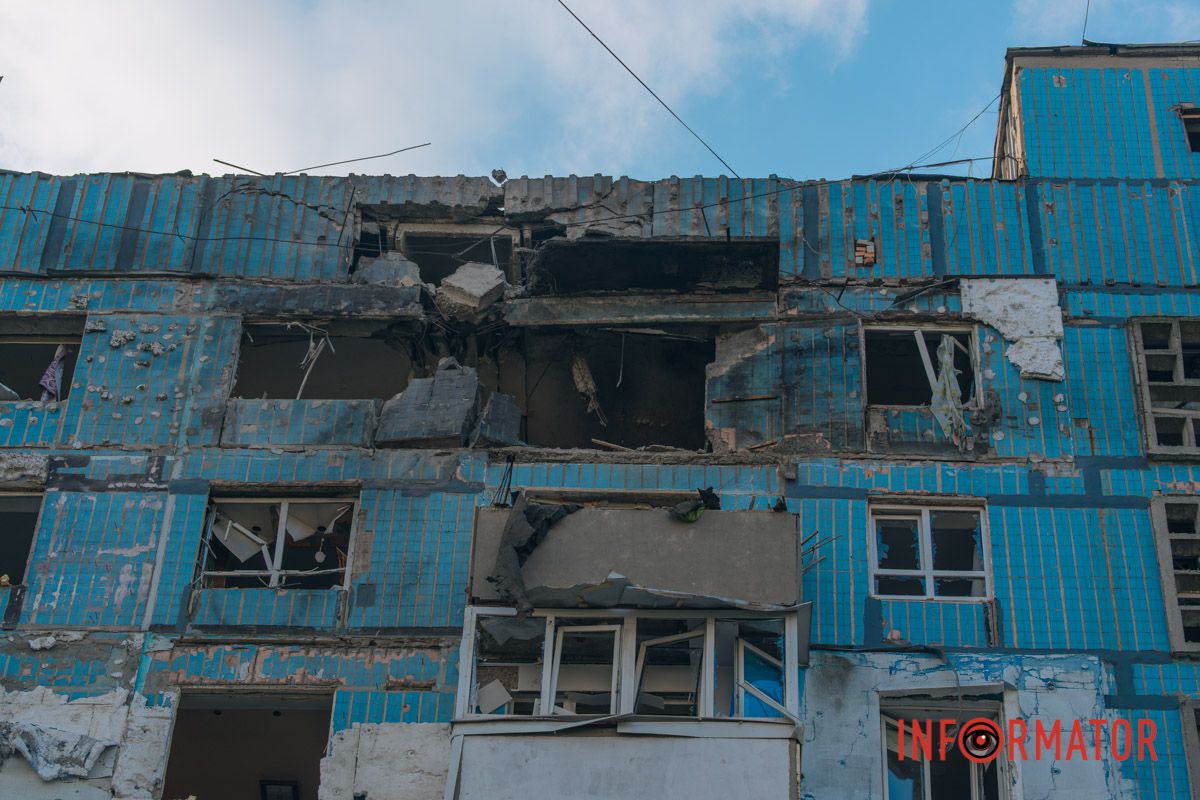 Удар російського дрона по багатоповерхівці 11 жовтня у Дніпрі: фото наслідків атаки 3