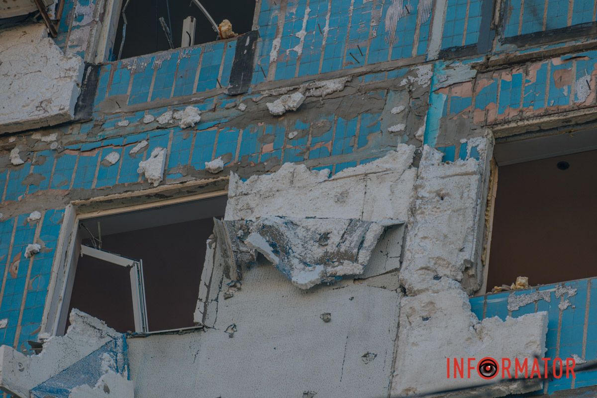 Удар російського дрона по багатоповерхівці 11 жовтня у Дніпрі: фото наслідків атаки 63