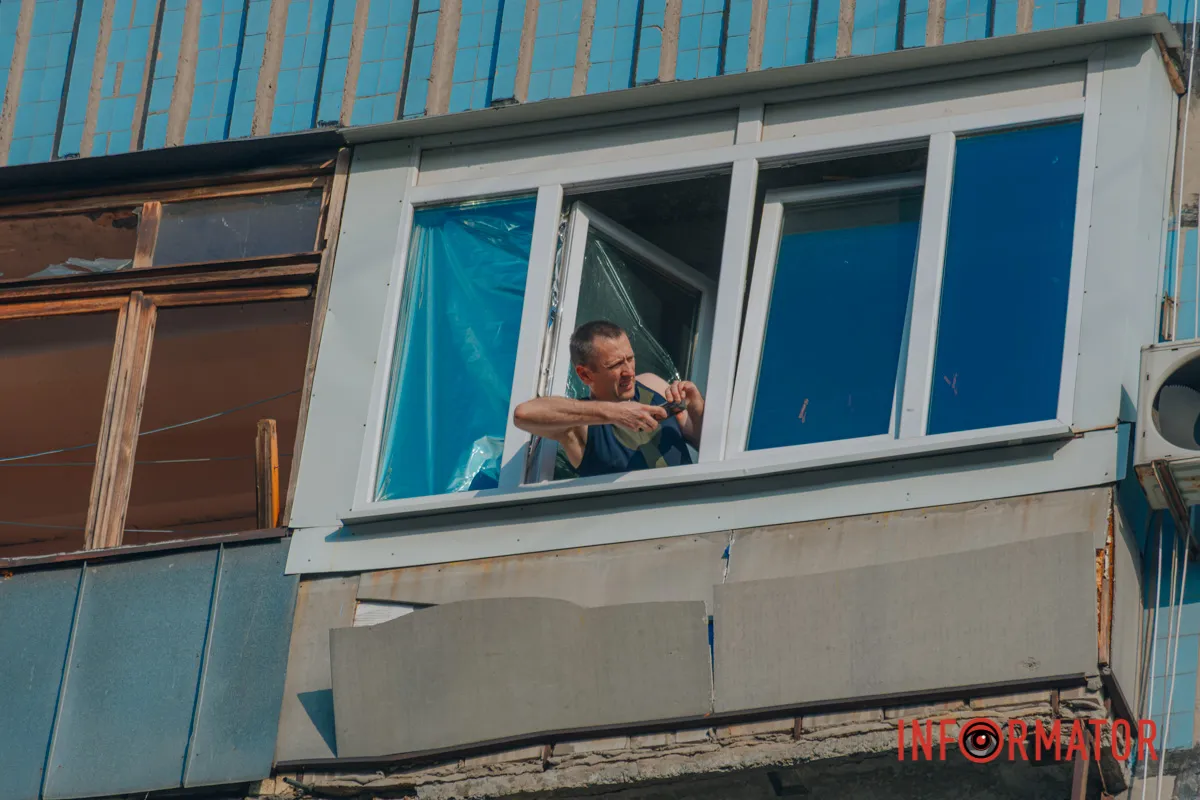 Удар російського дрона по багатоповерхівці 11 жовтня у Дніпрі: фото наслідків атаки 70