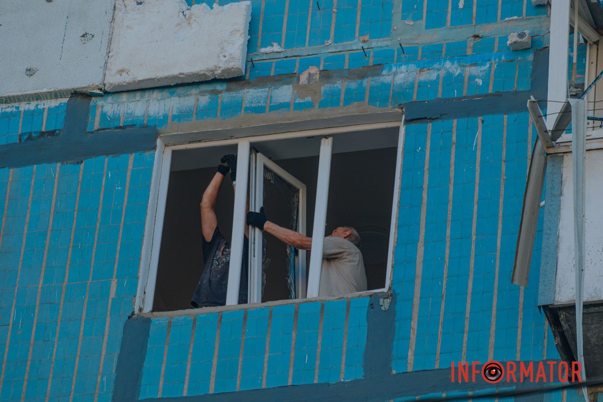 Удар російського дрона по багатоповерхівці 11 жовтня у Дніпрі: фото наслідків атаки 73