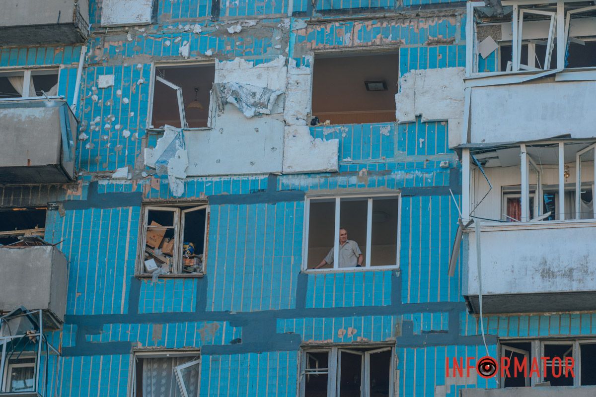 Удар російського дрона по багатоповерхівці 11 жовтня у Дніпрі: фото наслідків атаки 79