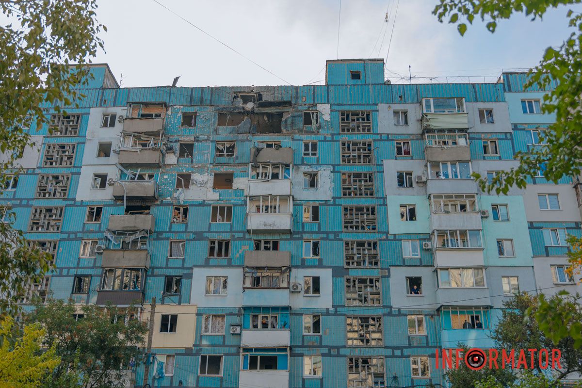 Удар російського дрона по багатоповерхівці 11 жовтня у Дніпрі: фото наслідків атаки 84