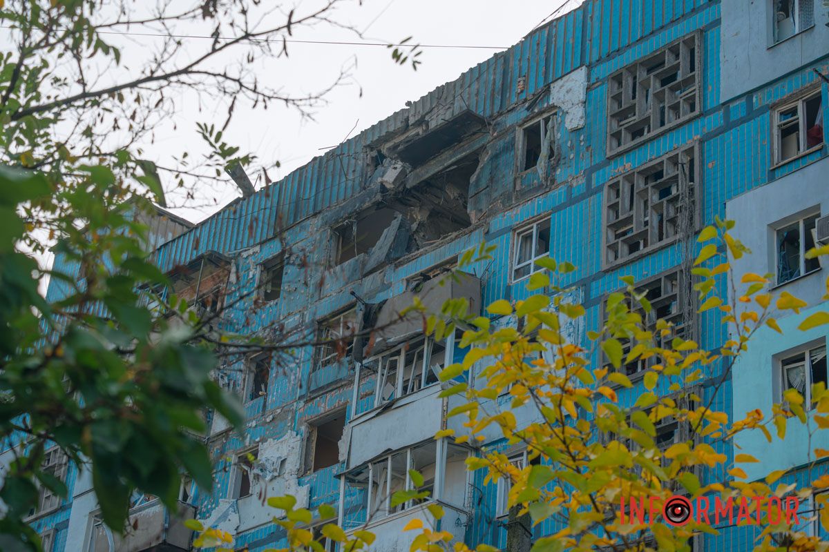 Удар російського дрона по багатоповерхівці 11 жовтня у Дніпрі: фото наслідків атаки 87