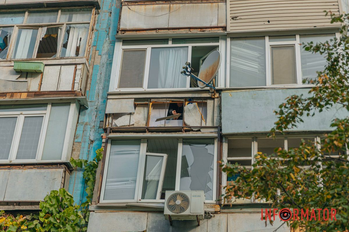 Удар російського дрона по багатоповерхівці 11 жовтня у Дніпрі: фото наслідків атаки 91
