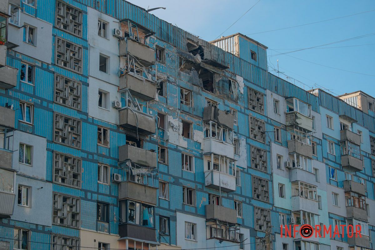 Удар російського дрона по багатоповерхівці 11 жовтня у Дніпрі: фото наслідків атаки 105