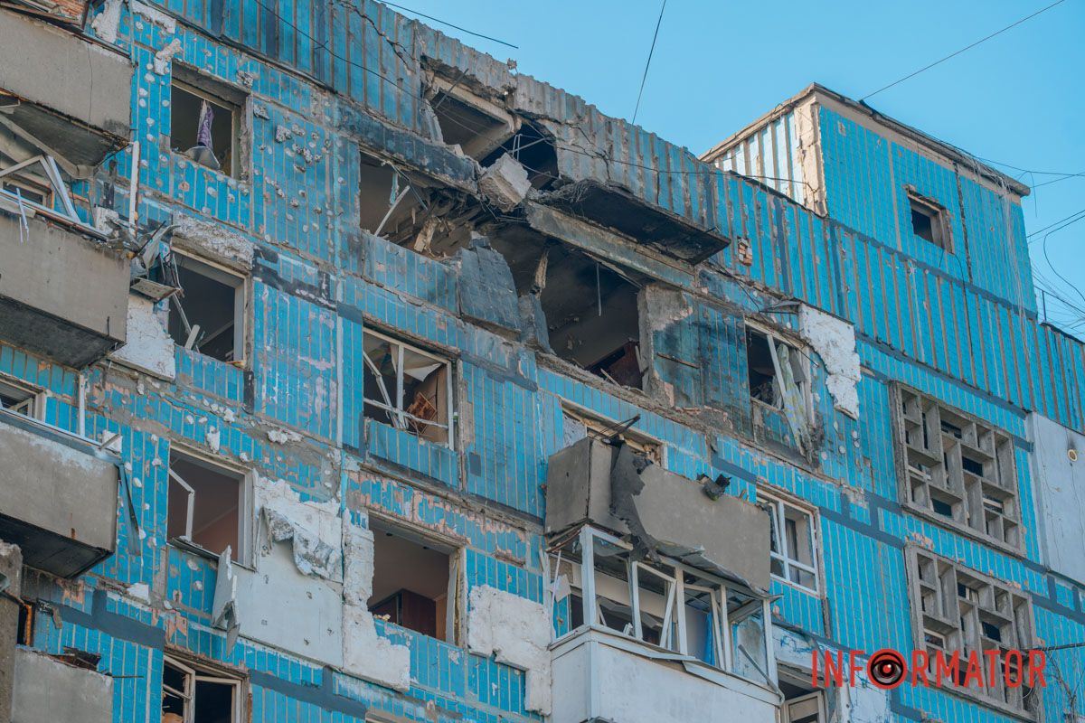 Удар російського дрона по багатоповерхівці 11 жовтня у Дніпрі: фото наслідків атаки 108
