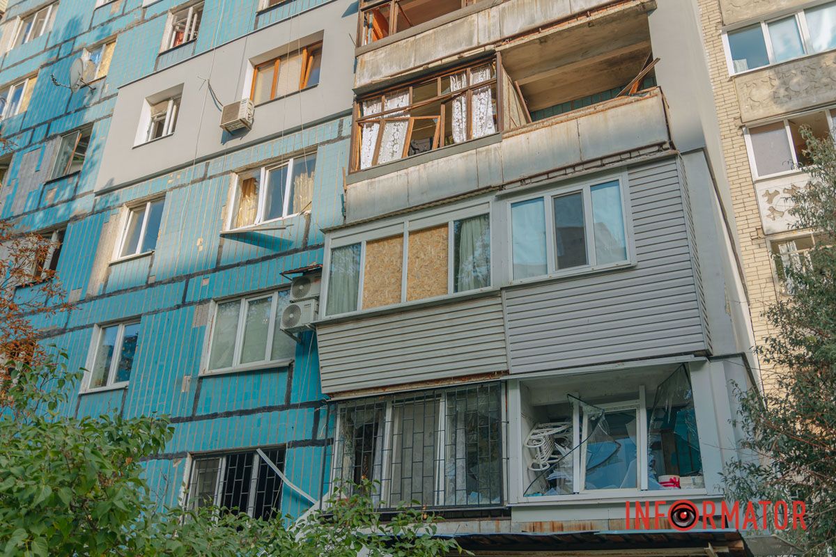 Удар російського дрона по багатоповерхівці 11 жовтня у Дніпрі: фото наслідків атаки 114