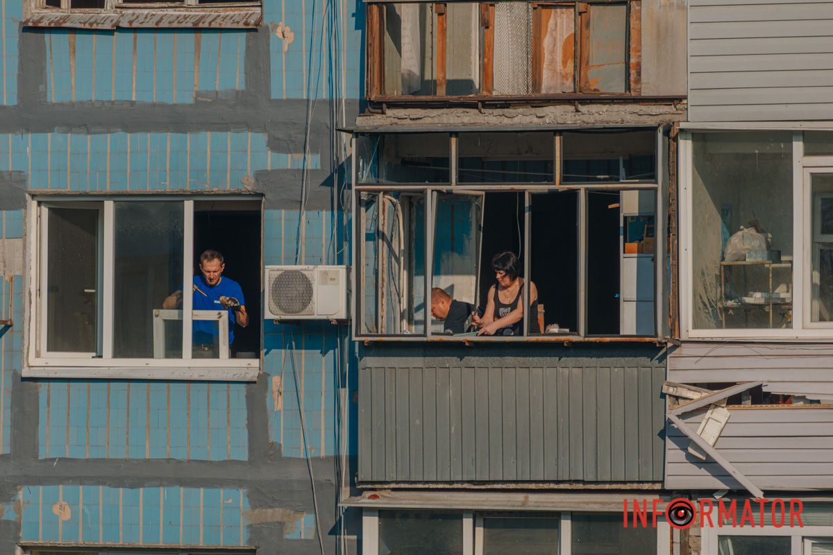 Удар російського дрона по багатоповерхівці 11 жовтня у Дніпрі: фото наслідків атаки 125