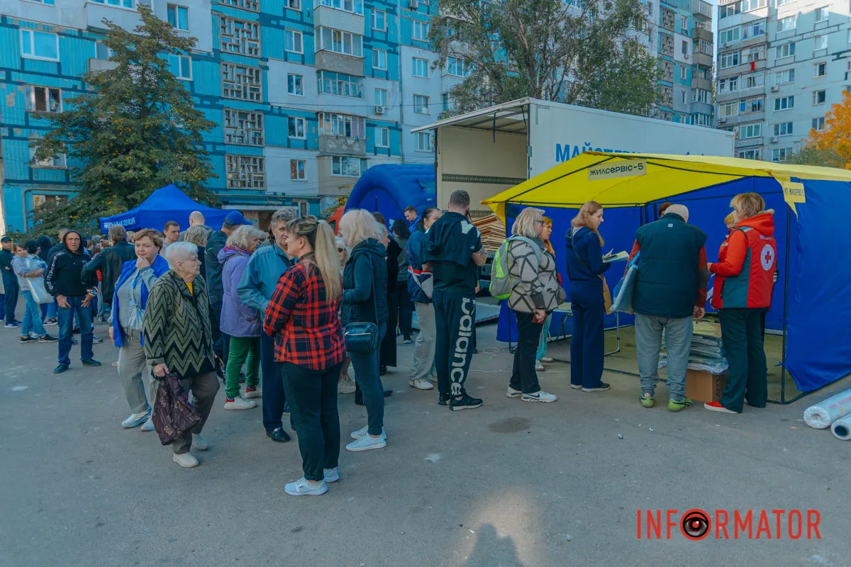 Удар російського дрона по багатоповерхівці 11 жовтня у Дніпрі: фото наслідків атаки 152