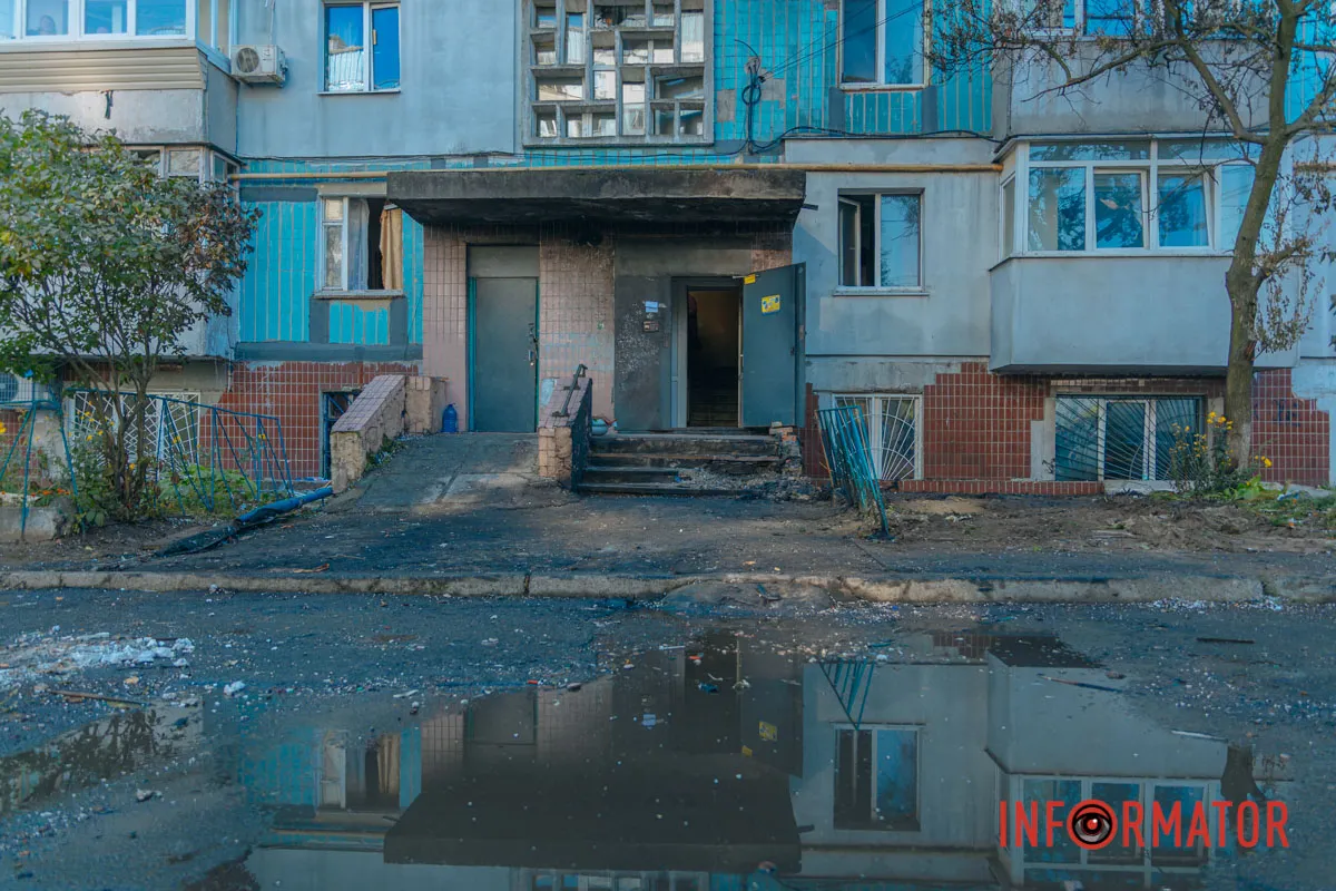 Удар російського дрона по багатоповерхівці 11 жовтня у Дніпрі: фото наслідків атаки 156