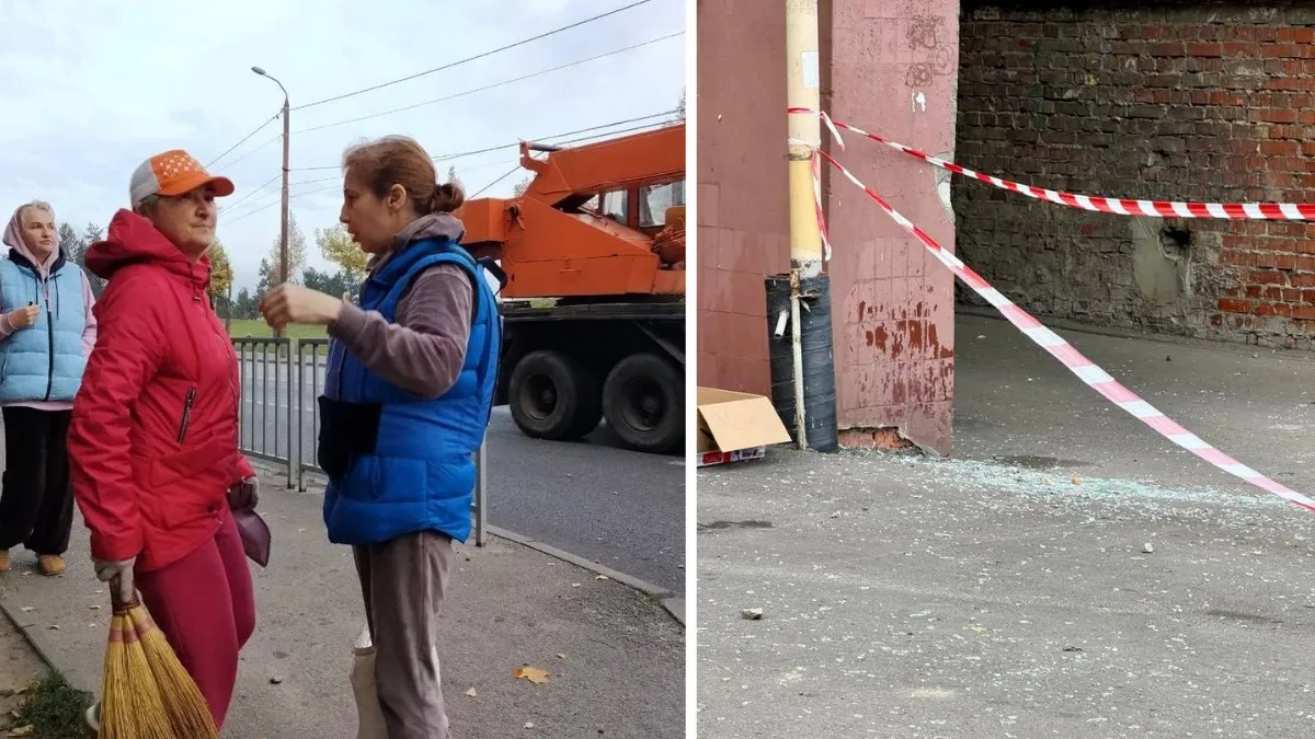 13 жовтня унаслідок вранішньої атаки ворога по Дніпру потрощило вікна у двох великих багатоповерхівках на житловому масиві Перемога