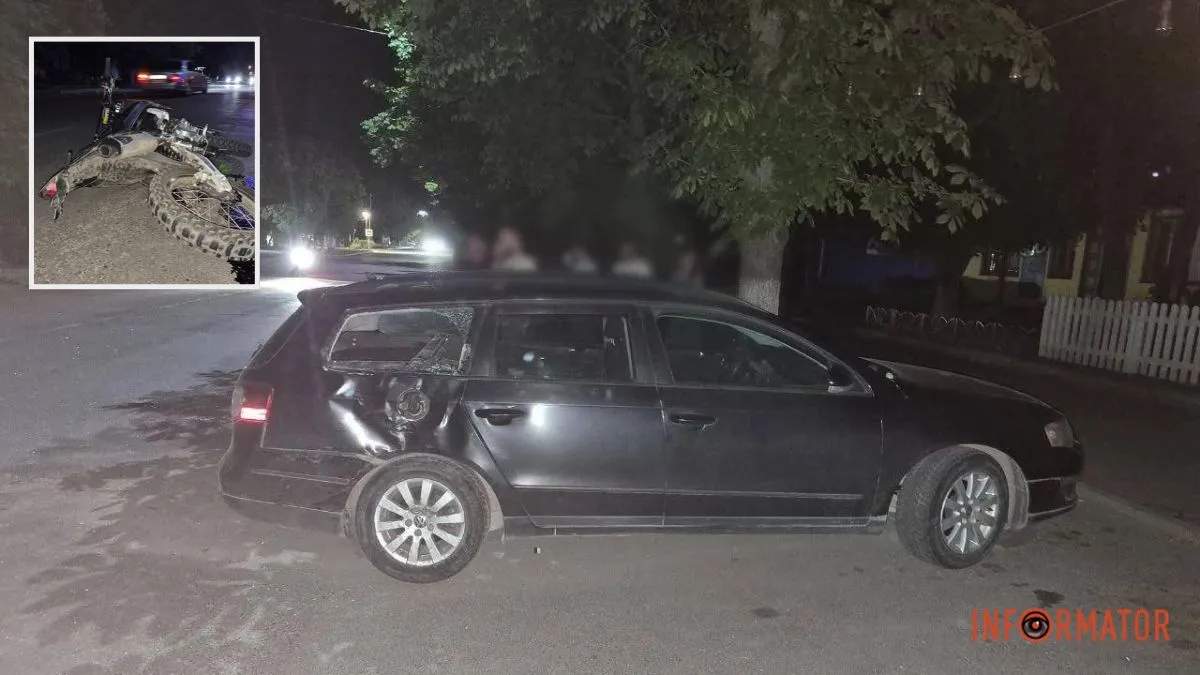 У Дніпропетровській області судитимуть водія Volkswagen, через якого травмувався 15-річний мотоцикліст