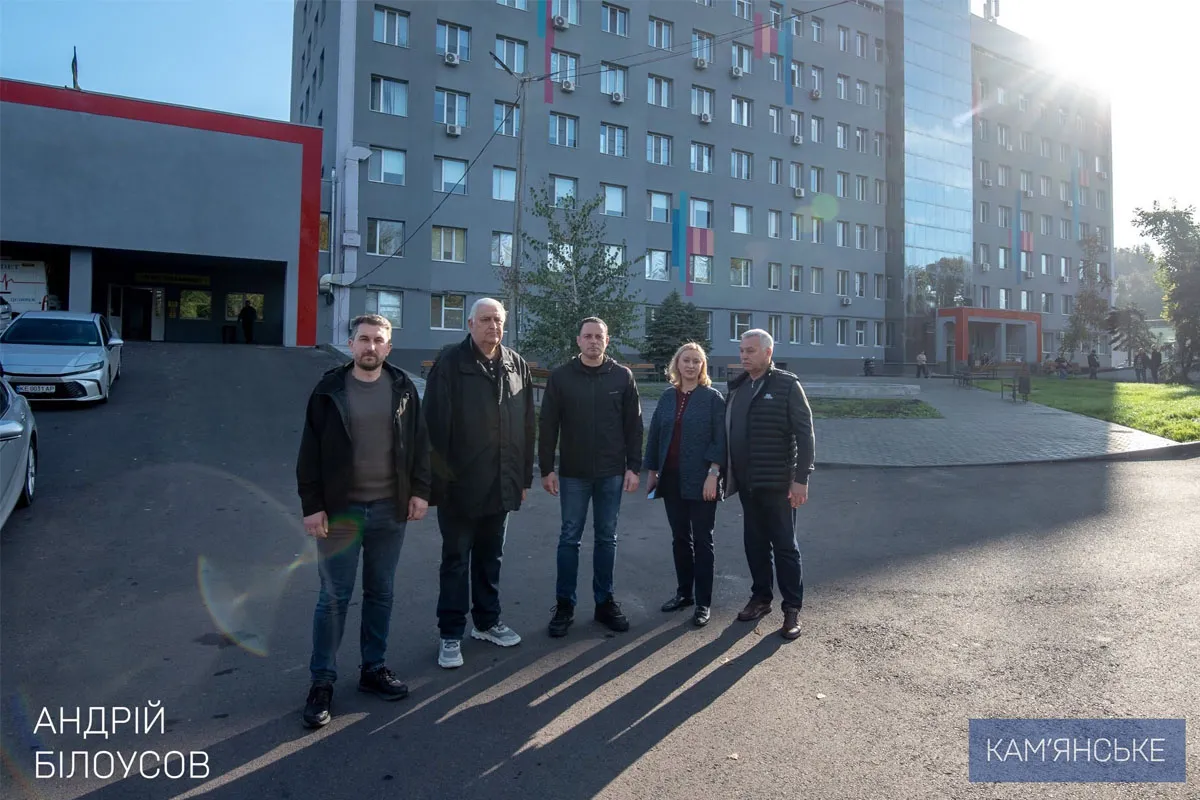 В Каменском обновляют Городскую больницу скорой медицинской помощи