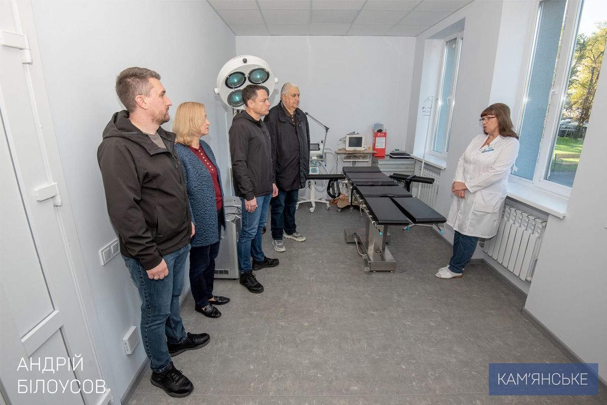 В Каменском обновляют Городскую больницу скорой медицинской помощи 10