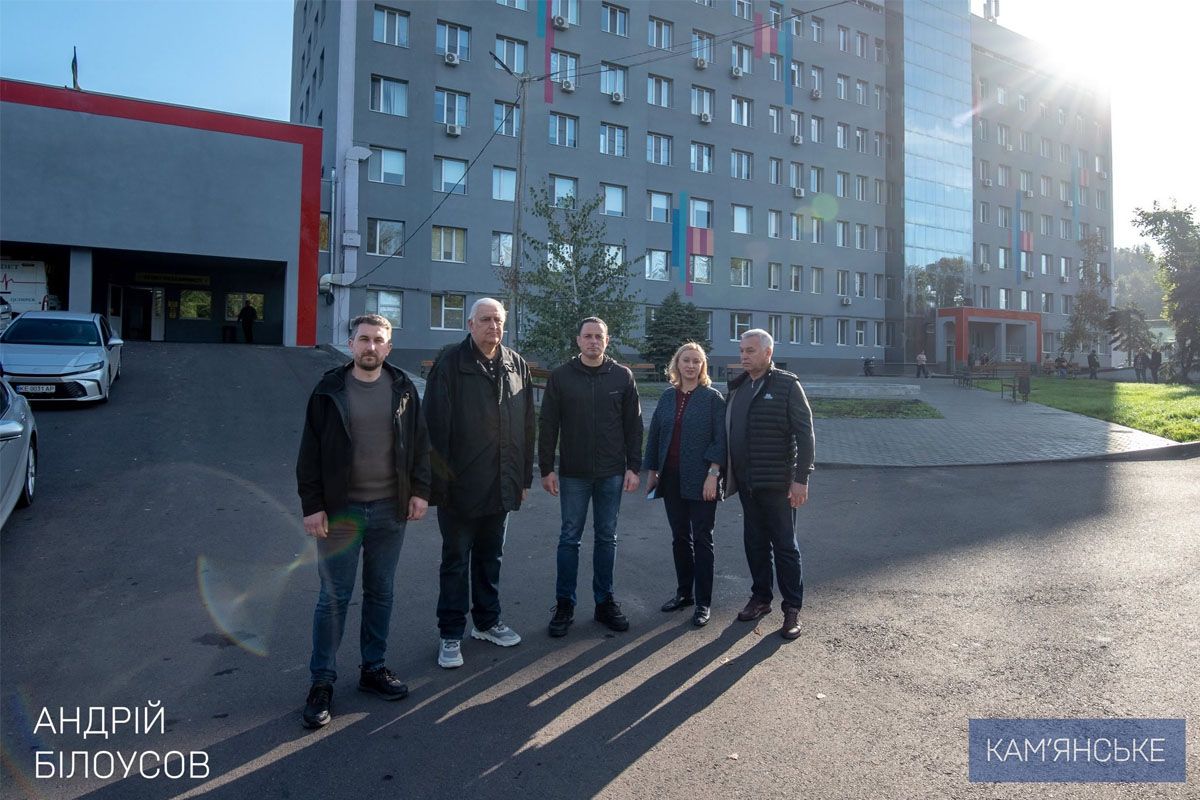 В Каменском обновляют Городскую больницу скорой медицинской помощи 2