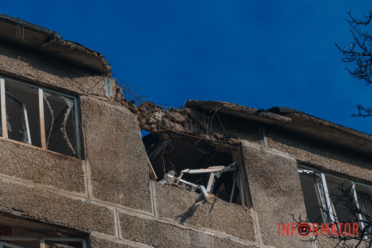 Студенти ховалися в укритті під час удару: наслідки атаки росіян на гуртожиток у Дніпрі 3