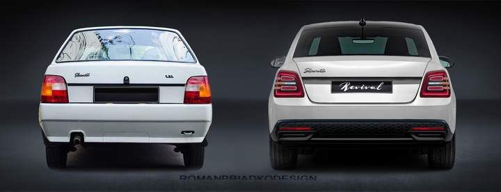 Задние фонари визуально отсылают в Mercedes-Benz S-класса или в Mini Cooper Задние фонари визуально отсылают в Mercedes-Benz S-класса или в Mini Cooper