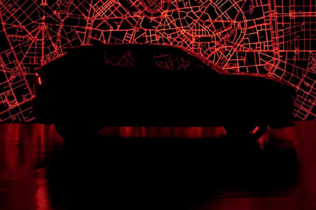 В тизере видны только общие очертания силуэта Milano