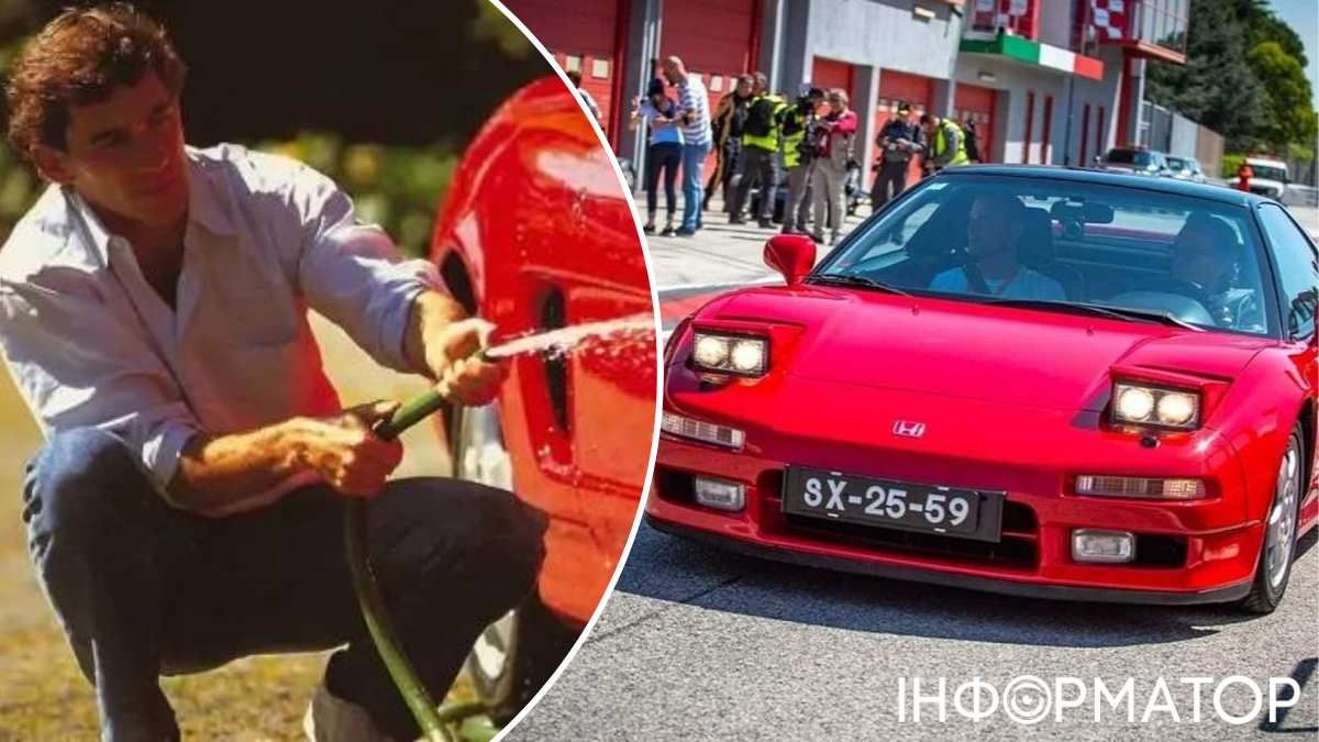 У Великобританії виставили на продаж суперкар Honda NSX, що належав спортсмену Айртону Сенні