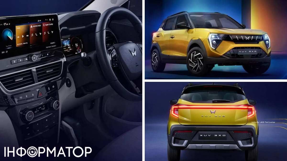 Mahindra показала новий кросовер XUV 3XO вартістю від 9 тисяч доларів