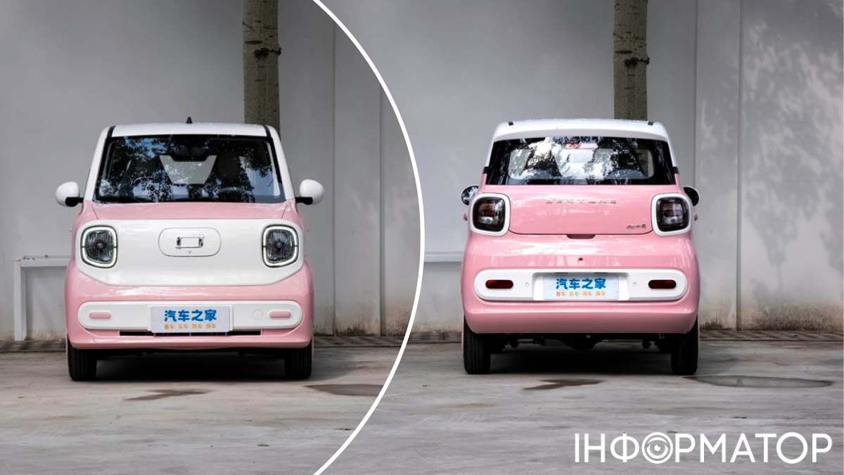 Незважаючи на надмалі розміри, автівка є чотиримісною Незважаючи на надмалі розміри, автівка є чотиримісною