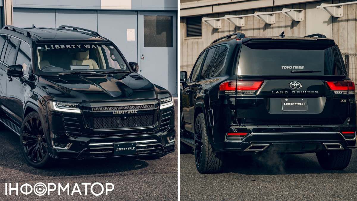 Японське тюнінг-ательє Liberty Walk доопрацювало Toyota Land Cruiser 300