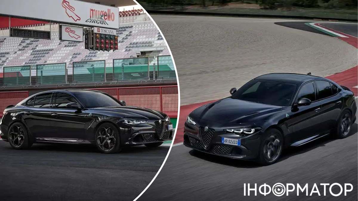 Автівку виконано у елегантній металевій фарбі "Nero Vulcano" Автівку виконано у елегантній металевій фарбі "Nero Vulcano"