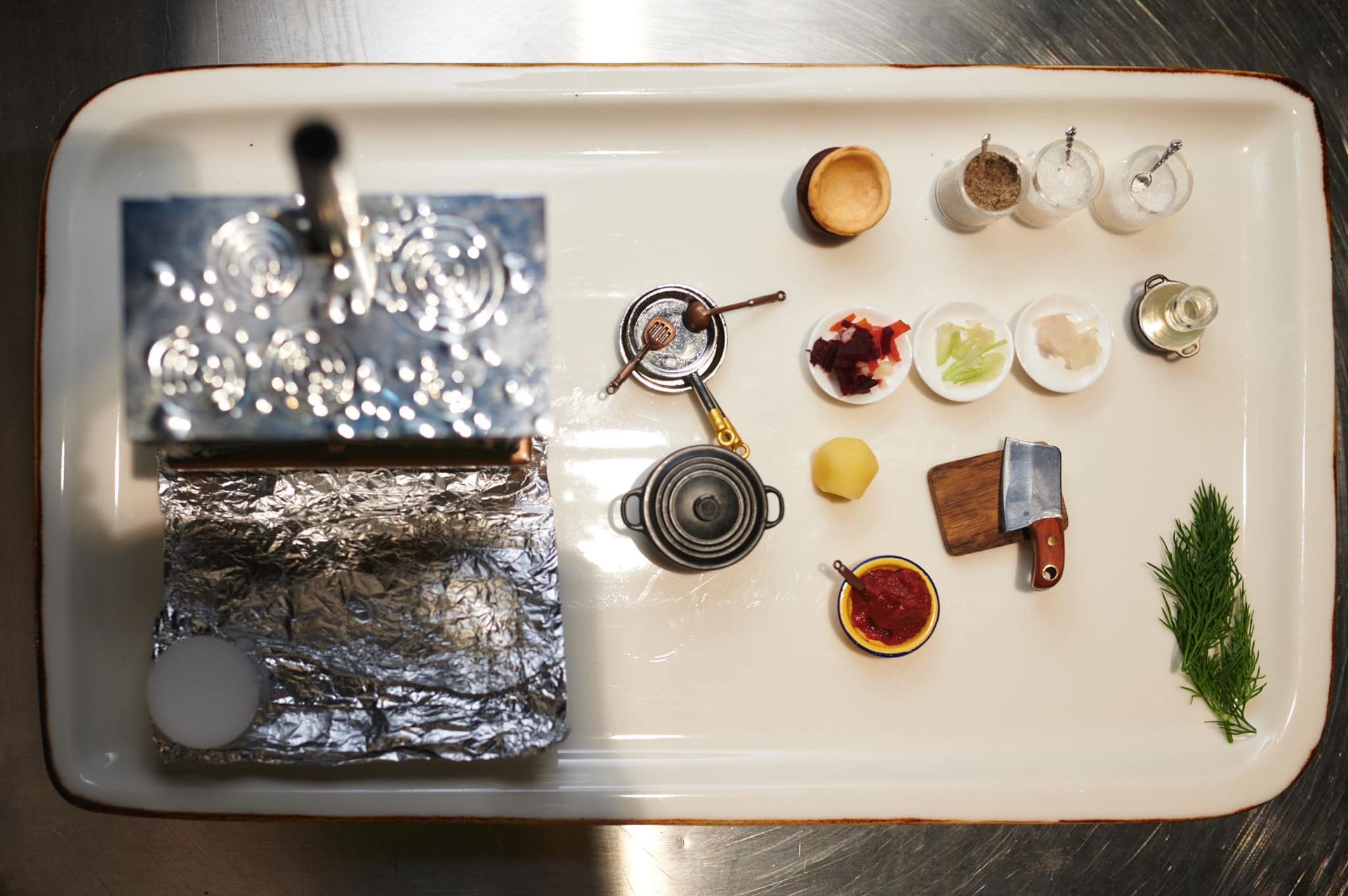 Гости Сильпо смогут заказать на фудхолах борщевую церемонию, чтобы не только отведать микроборщ, но и быть свидетелями его приготовления