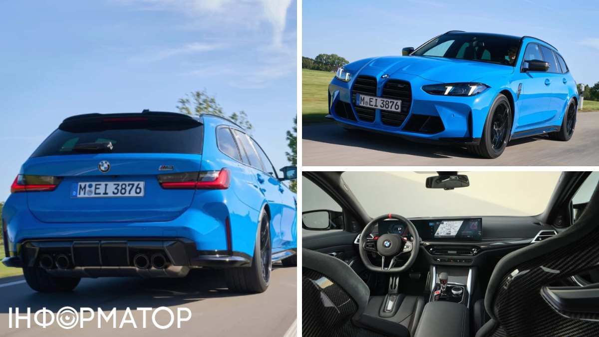 BMW M3 отримали рестайлінг седана та універсала