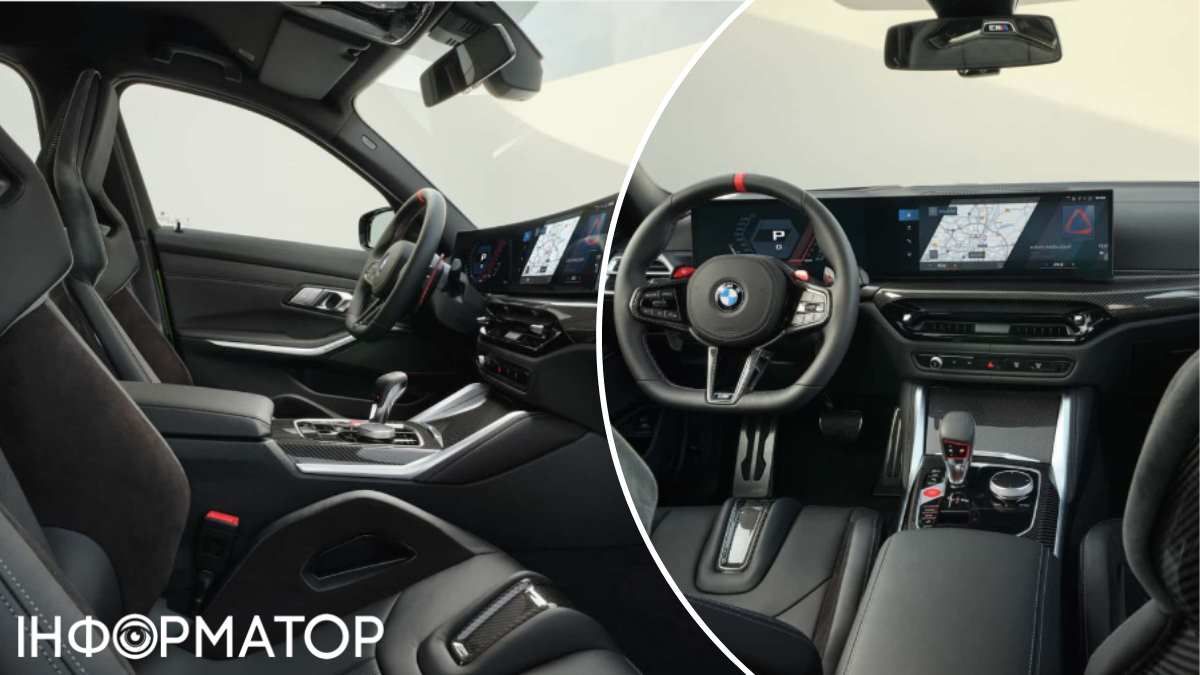 M3 получил также спортивный руль нового дизайна, который впервые имеет уплощенный обед M3 получил также спортивный руль нового дизайна, который впервые имеет уплощенный обед