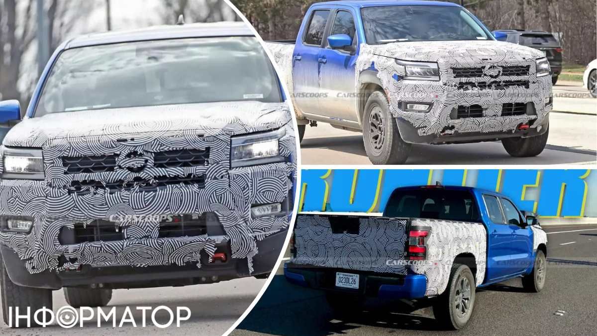 Обновление Nissan Frontier 2024 модельный год