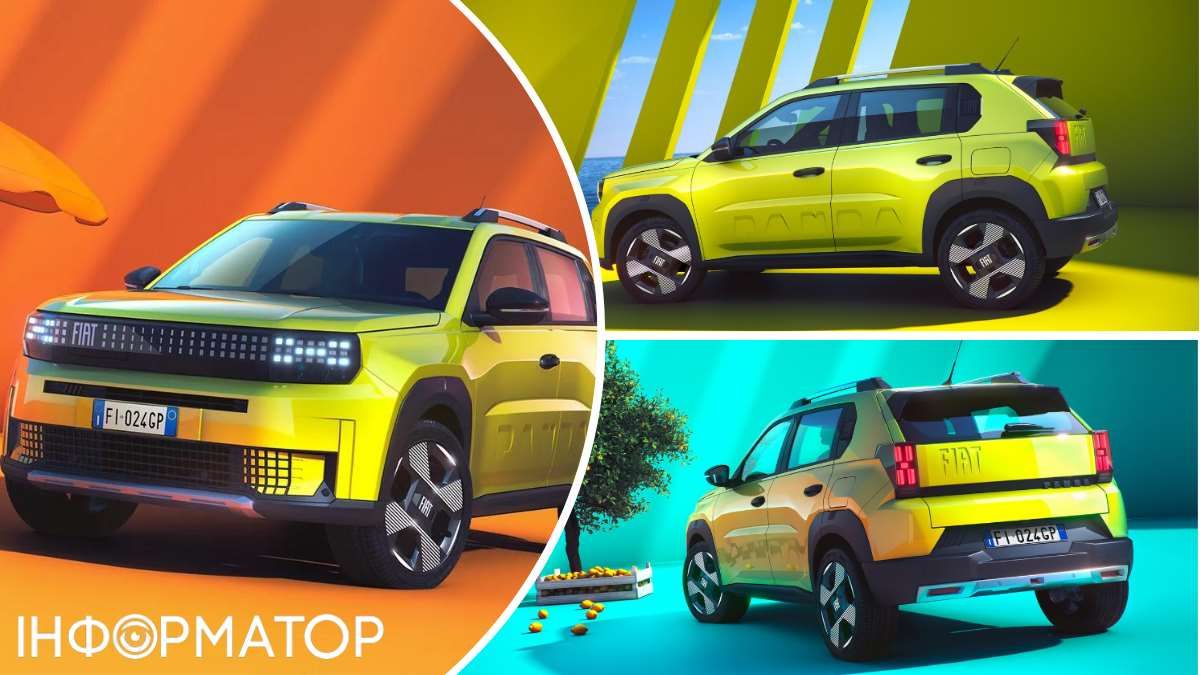 Fiat Grande Panda новий кросовер дизайн