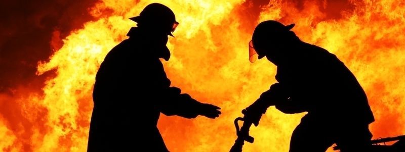 В Дарницком районе Киева из огня спасли мужчину