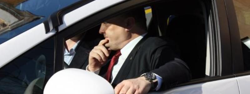 Порошенко попал в Киеве в пробку