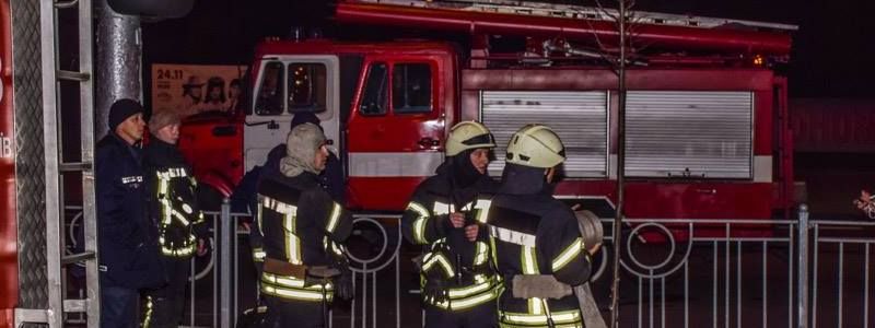 В Киеве горел ресторан "Мама Гочи"