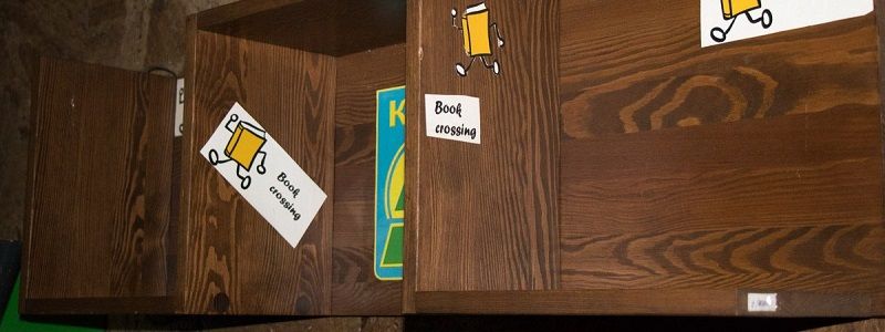 Едь, читай, не спеши: в метро Киева можно бесплатно взять чужие книги