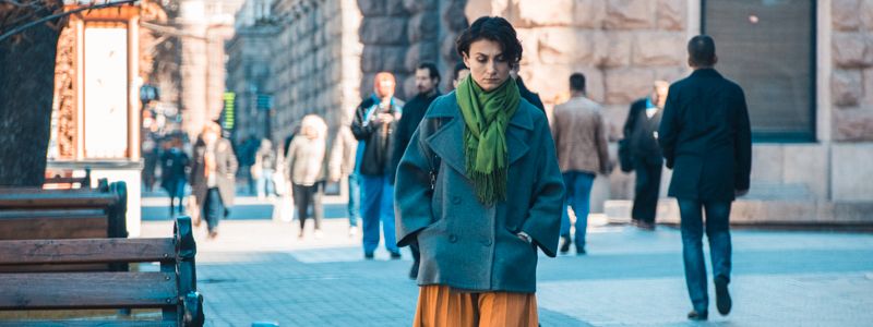 Замерзшая столица в лицах: какое настроение у жителей Киева в осенний день