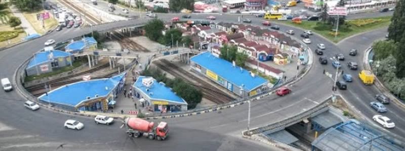 В Киеве на Борщаговке закроют надземный переход