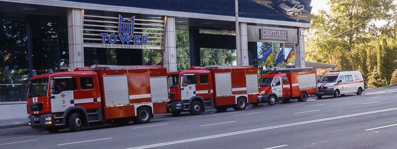 В центре Киева эвакуировали бизнес-центр 101 Tower: подробности