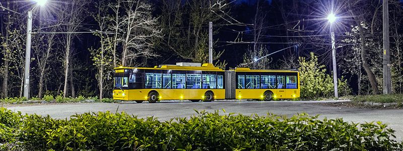 В Киеве изменится движение ночного троллейбуса