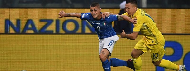 Сборная Украины вырвала ничью у Италии: видео голов